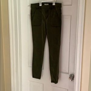 Loft green utility pant 4